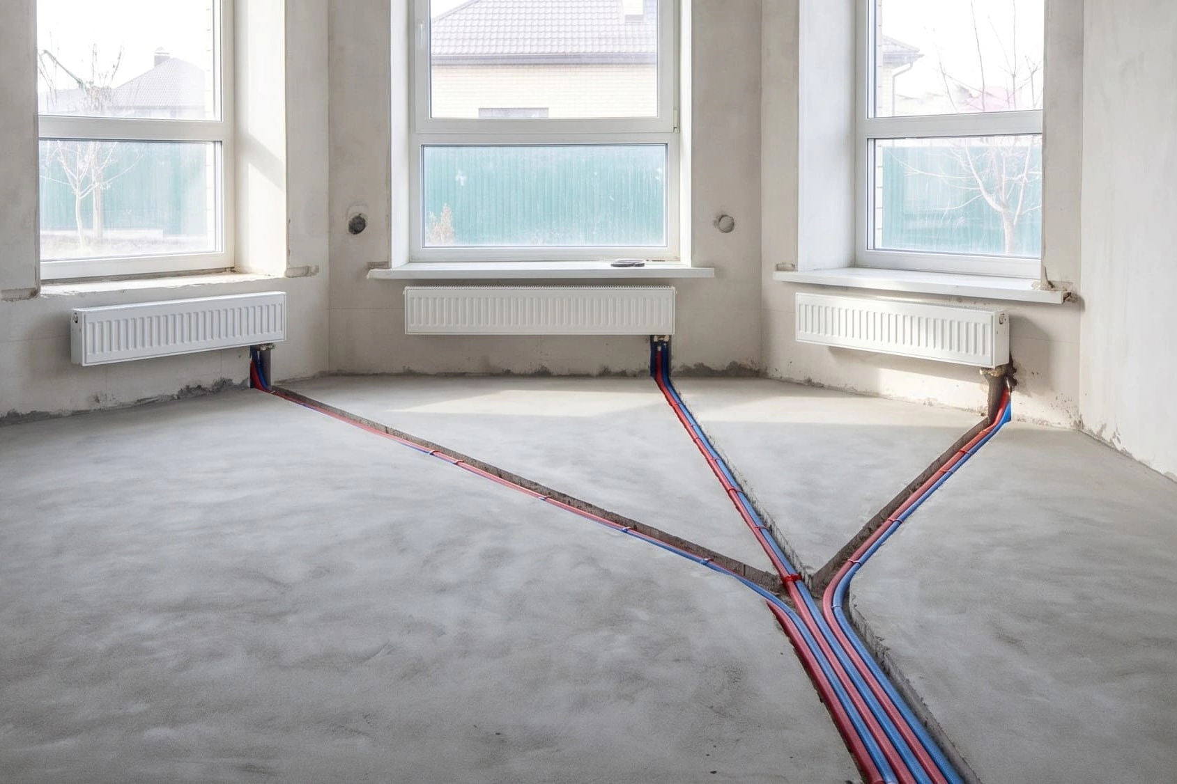 Коллекторная разводка труб